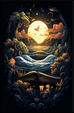 Enchanted Storybook Landscape Poster