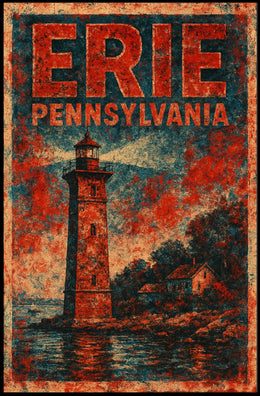 Erie, Pennsylvania Lighthouse Poster