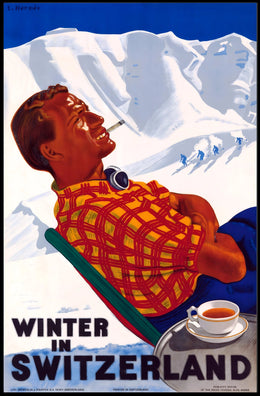 Winter in Switzerland Poster