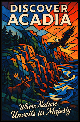 Discover Acadia Poster