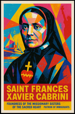 Saint Frances Xavier Cabrini Poster