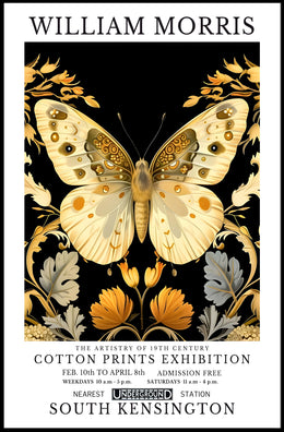 19th Century William Morris Art Exhibition Heritage Poster