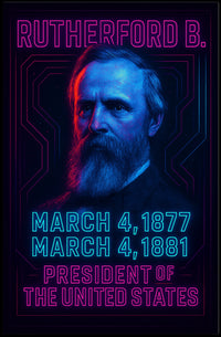Rutherford B. Hayes 19Th President Poster