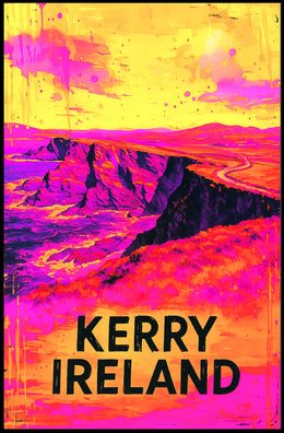 Kerry, Ireland Vibrant Landscapes Poster PosterGoat