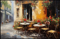 Charming Café Retreat Poster