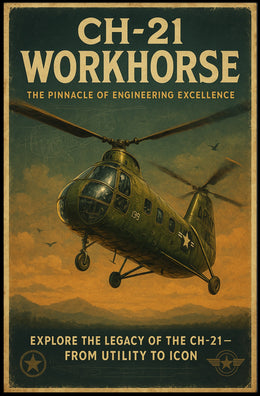 CH-21 Workhorse From Utility to Icon Poster