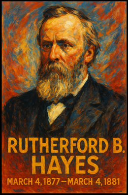Rutherford B. Hayes 19Th President Poster