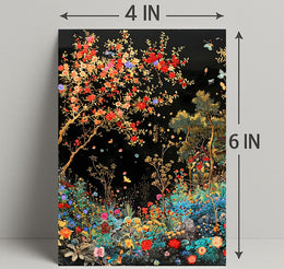 Enchanting Garden Scene: Cultural or Heritage Poster