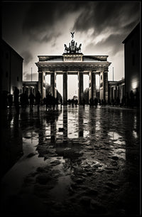 The Brandenburg Gate At Dusk Poster