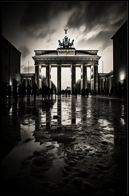 The Brandenburg Gate At Dusk Poster
