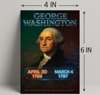 George Washington 1st President Poster PosterGoat