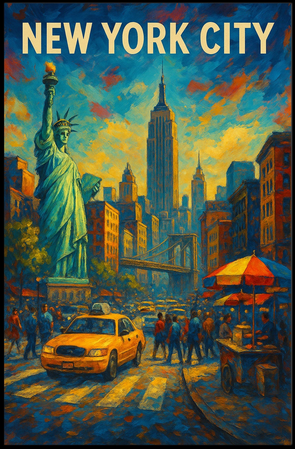 New York City Vibes Poster