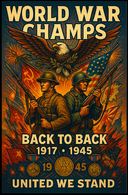 World War Champs Poster PosterGoat