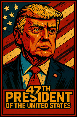 47Th President Of The United States Poster Wall Art