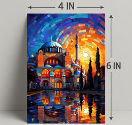 Radiant Reflections Of Architecture Poster
