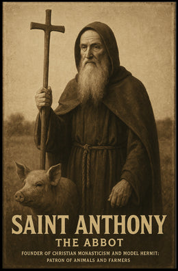 Saint Anthony The Abbot Poster