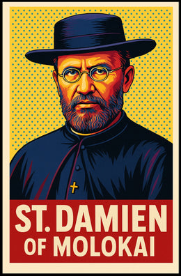St. Damien of Molokai Poster