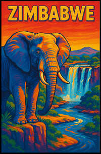 Majestic Zimbabwe Poster