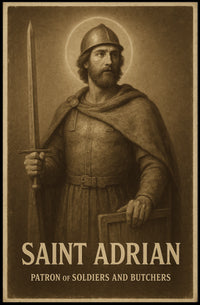Saint Adrian Patron Of Soldiers And Poster