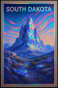 South Dakota Landscape Poster