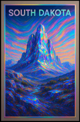 South Dakota Landscape Poster