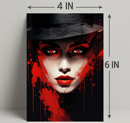 Enigmatic Elegance Poster