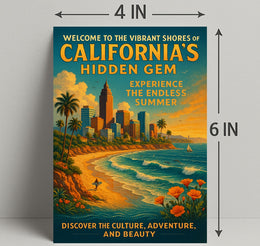 Californias Hidden Gem Poster PosterGoat