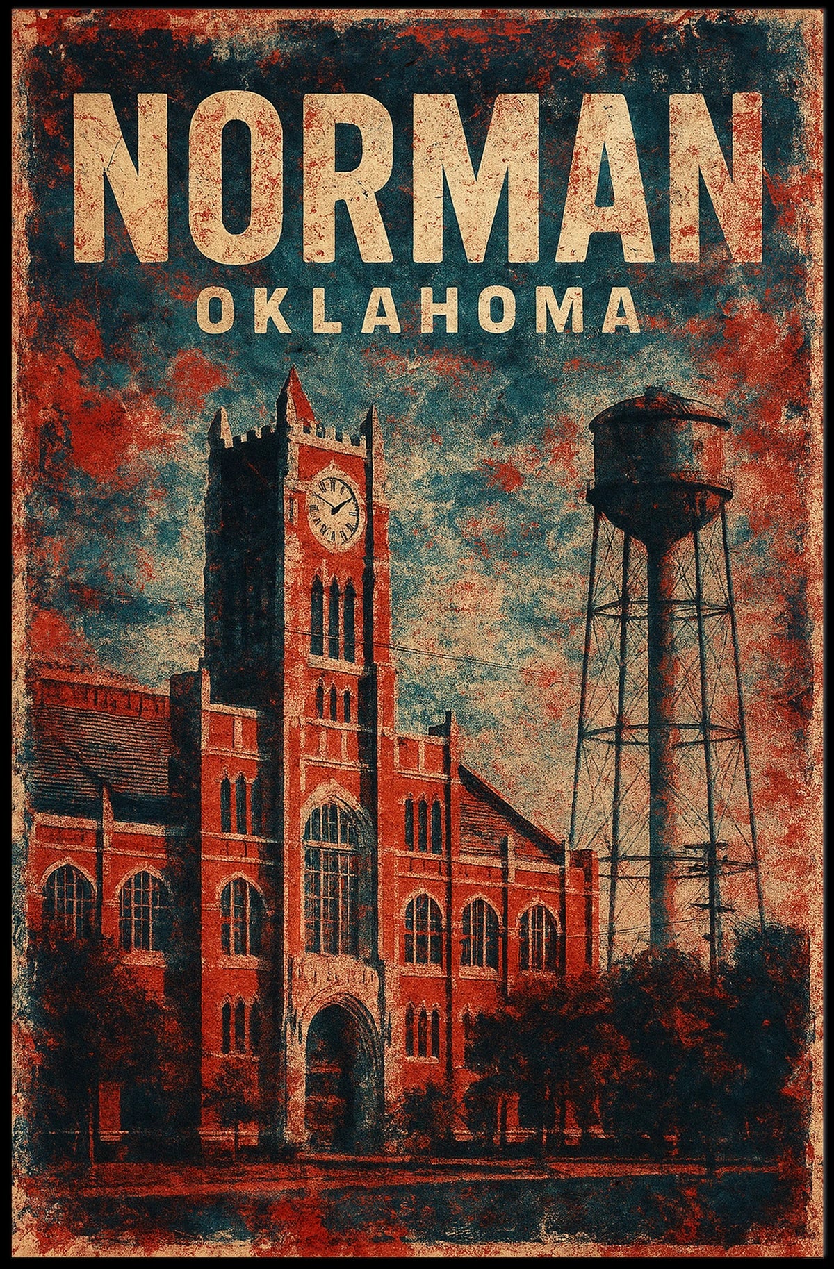 Norman, Oklahoma Poster
