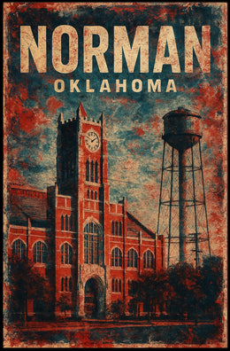 Norman, Oklahoma Poster
