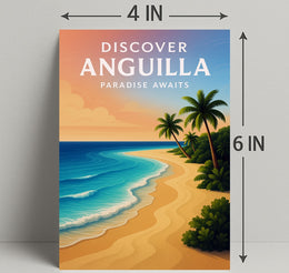 Discover Anguilla Paradise Awaits Poster PosterGoat