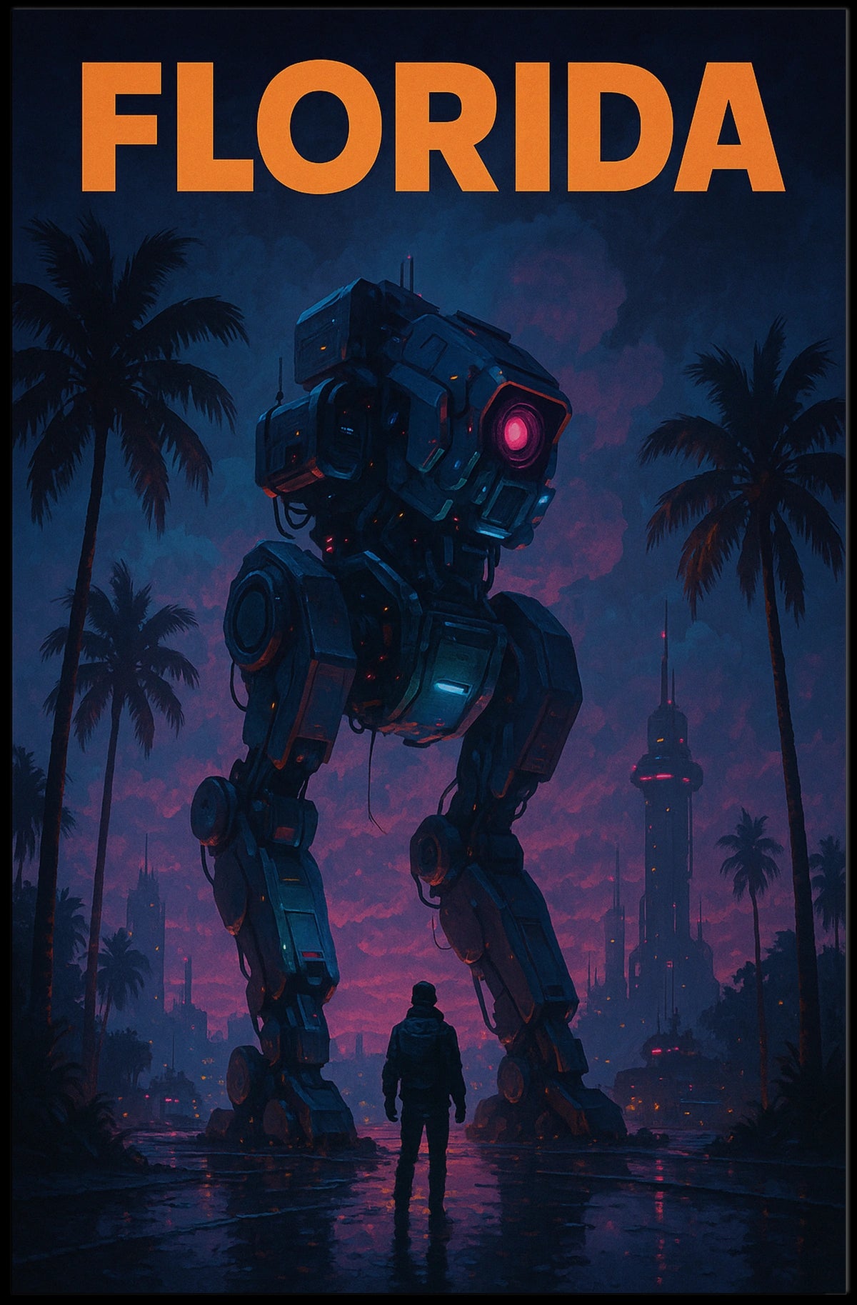 Florida Futurism Poster