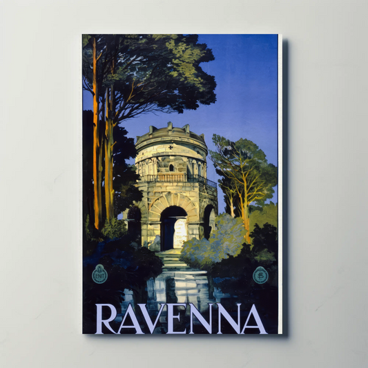 Ravenna, Italia Vintage Poster