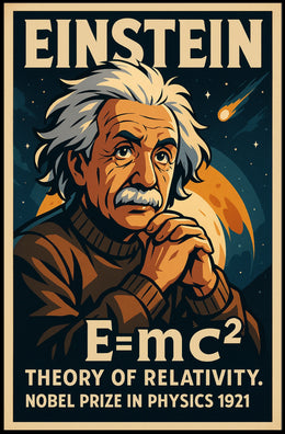 Einstein Theory Of Relativity Poster