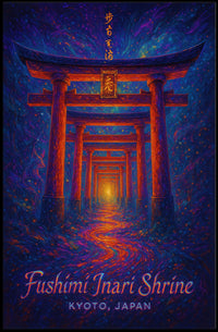 Fushimi Inari Shrine Kyoto, Japan Poster
