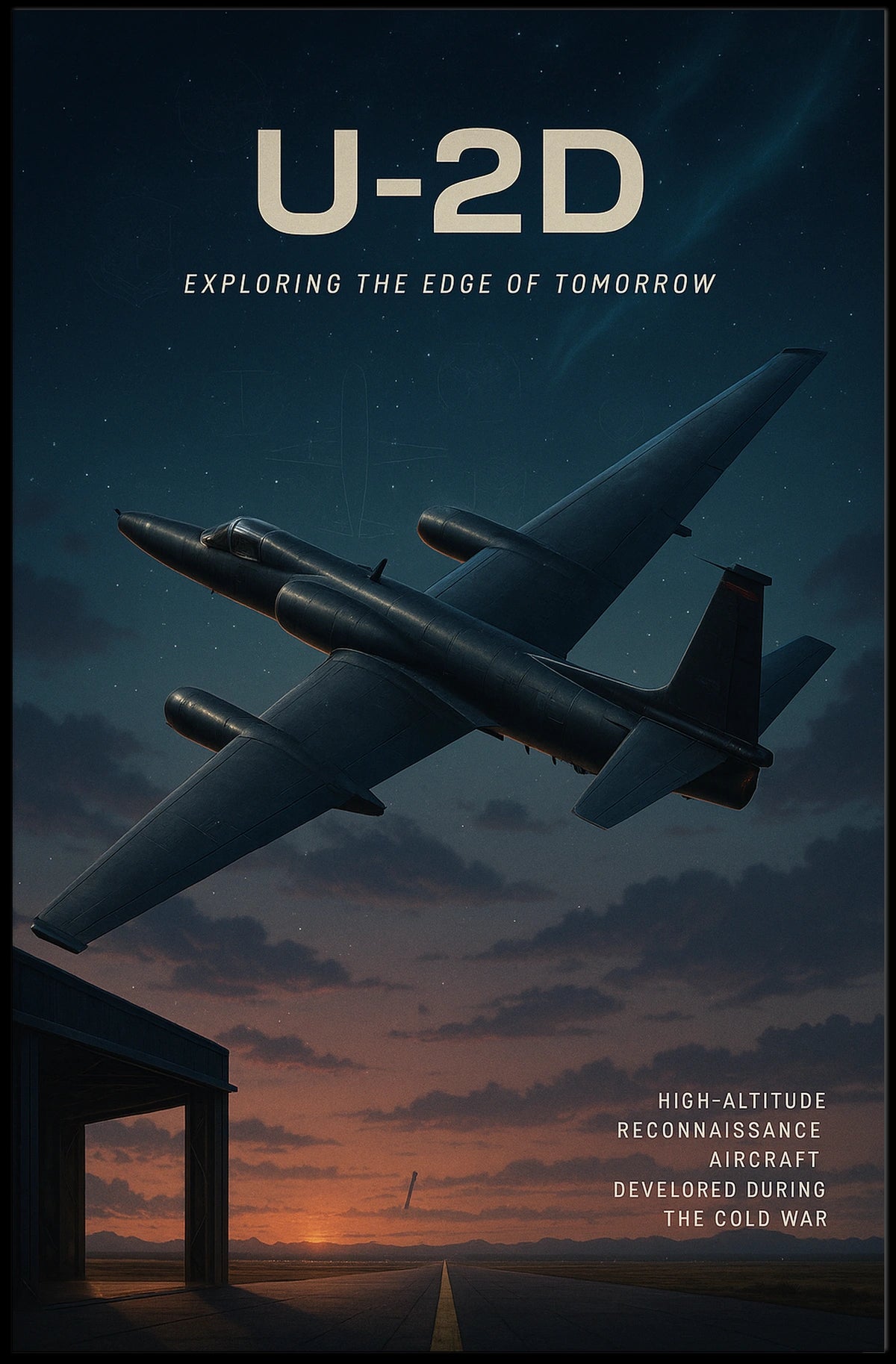 U-2D Exploring The Edge Of Tomorrow Poster