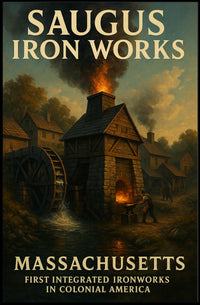 Saugus Iron Works Poster
