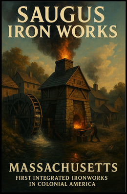 Saugus Iron Works Poster