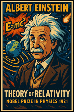 Albert Einstein Theory Of Relativity Poster