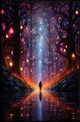 Enchanted Forest Journey Poster