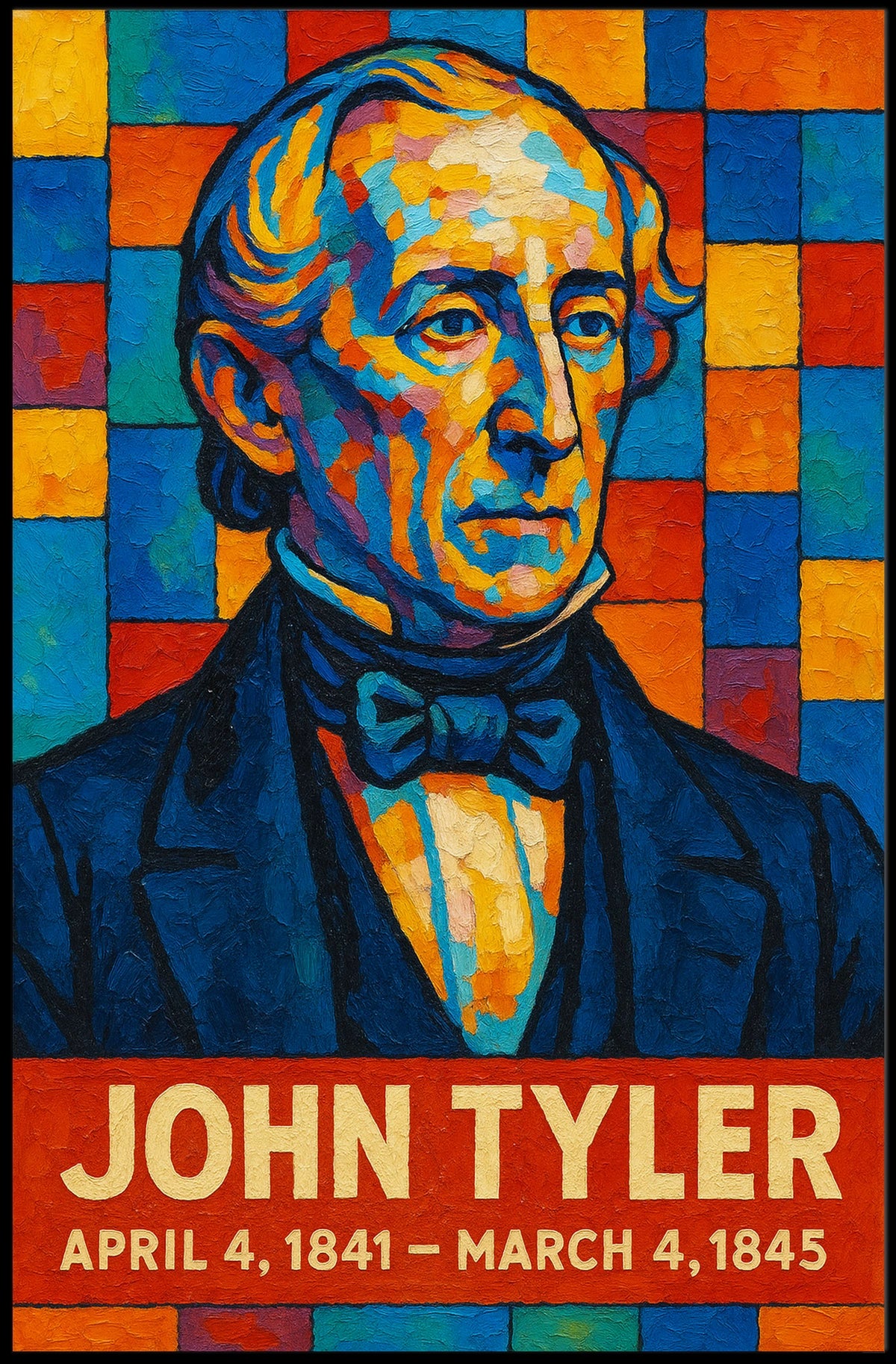 John Tyler Poster