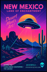 New Mexico Land of Enchantment Poster PosterGoat