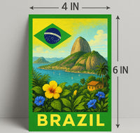 Discover Brazil Poster PosterGoat