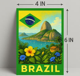 Discover Brazil Poster PosterGoat
