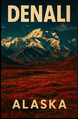 Denali Alaskas Majestic Peak Poster