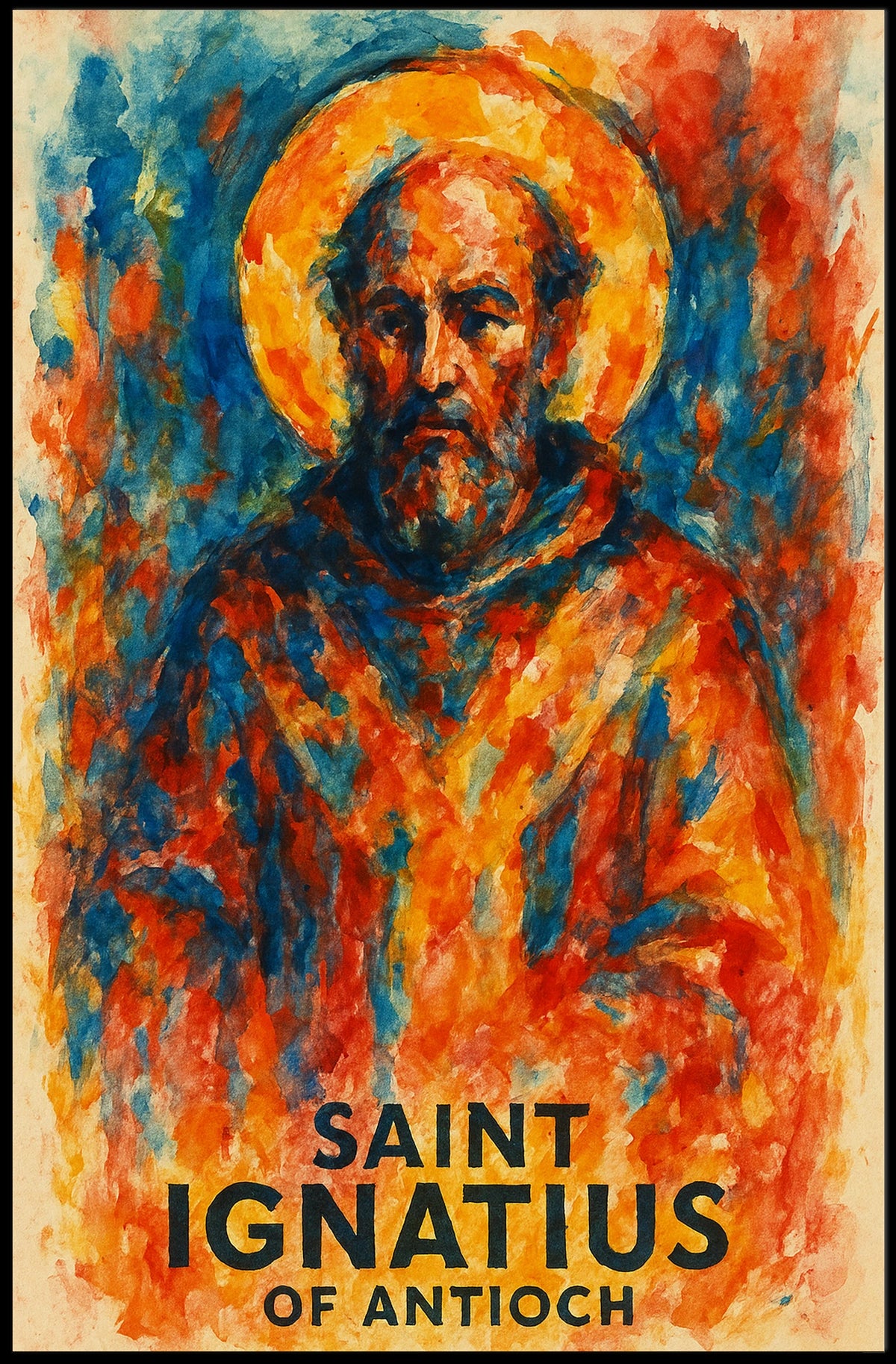 Saint Ignatius Antioch Wanderlust Heritage Poster