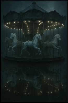 Enchanted Carousel Poster