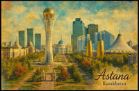Astana Kazakhstan Poster
