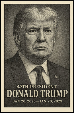 Donald Trump 47Th President Poster