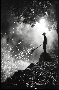 Serene Japanese Landscape: Tranquil Nature Scene Poster PosterGoat