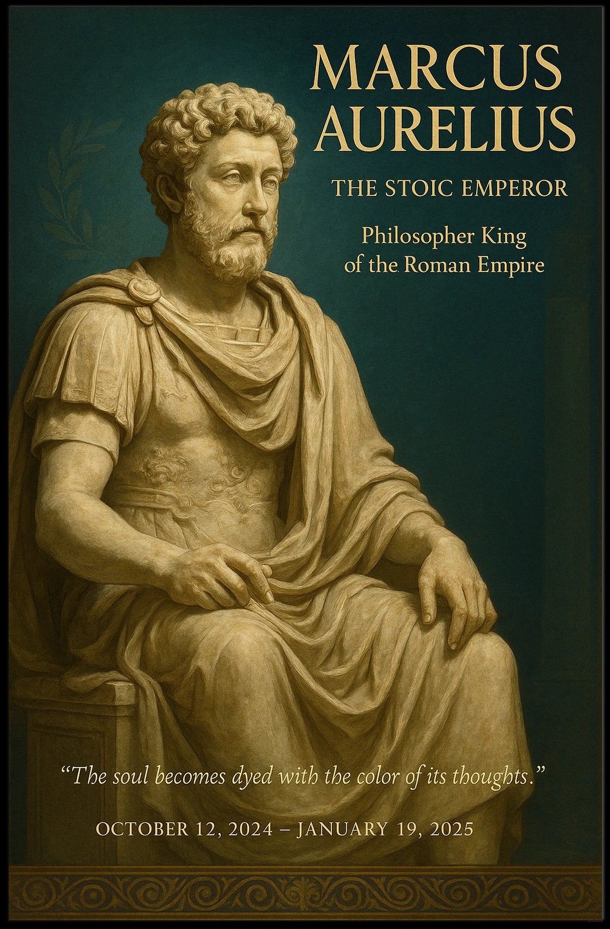 Marcus Aurelius The Stoic Emperor Poster